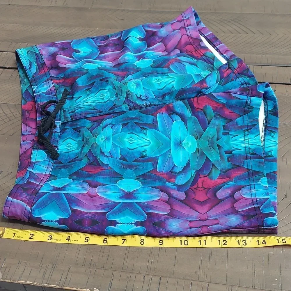 Pullin Tropical Swim Trunks Sz 31